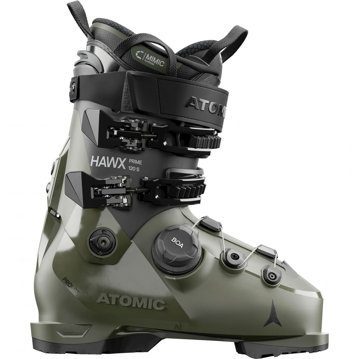 Atomic Hawx prime 120 S BOA, Skischuhe, Herren, olive — 2