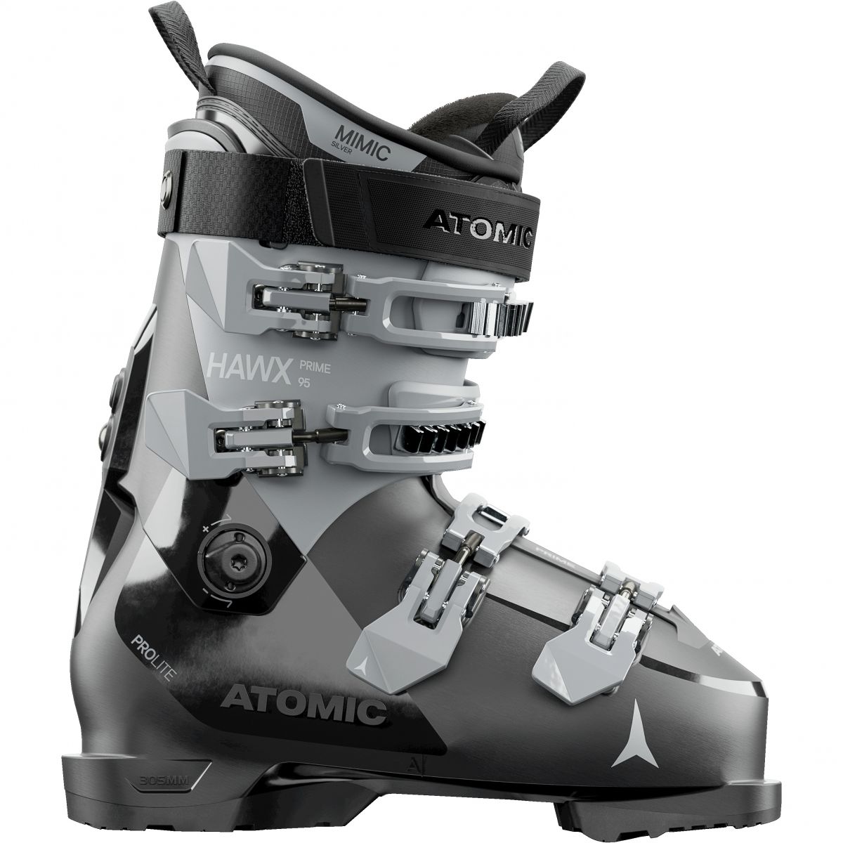 Atomic Hawx Prime 95, Skischuhe, Damen, schwarz/grau — 2