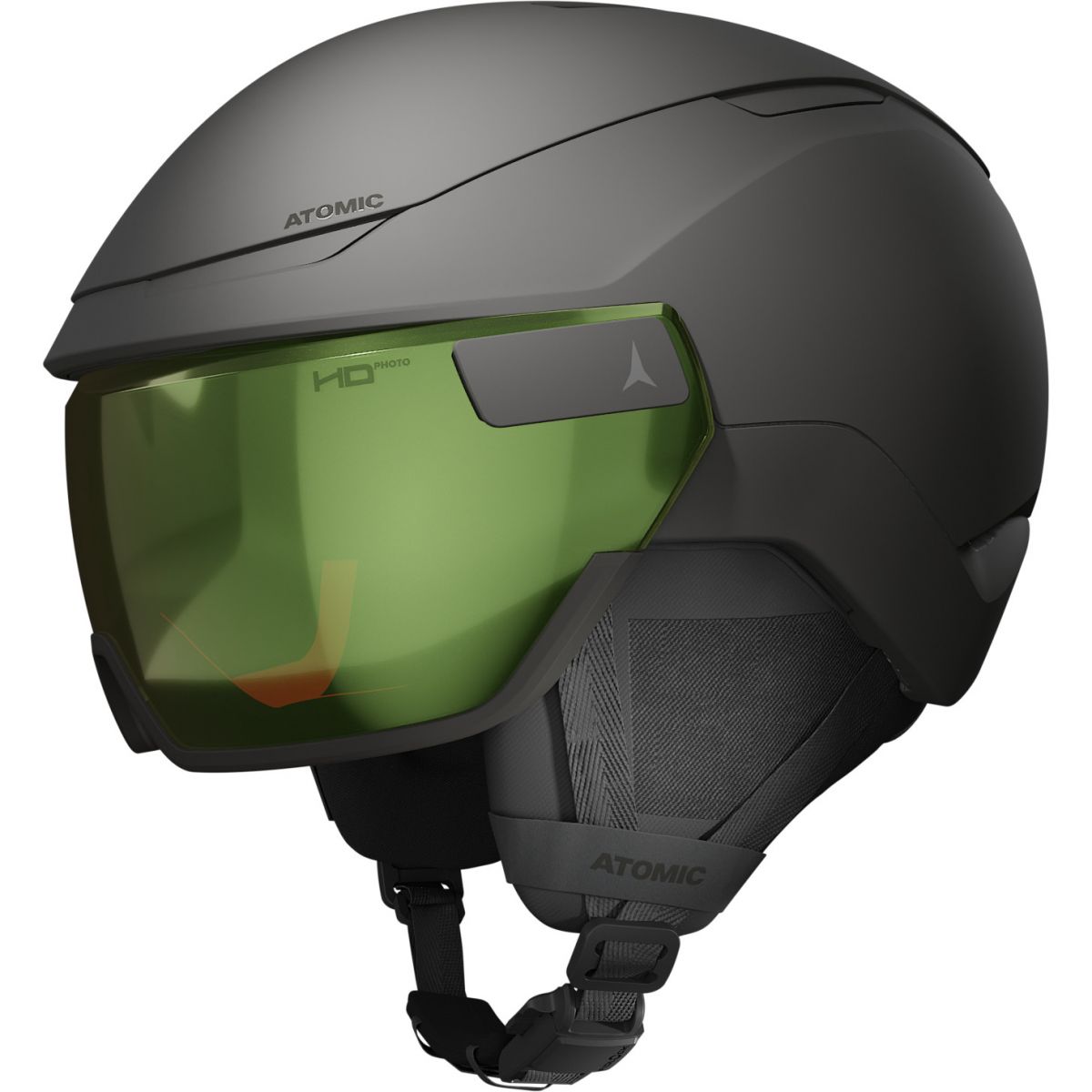 Atomic Revent GT Amid Visor HD Photo, Skihelm mit Visier, schwarz