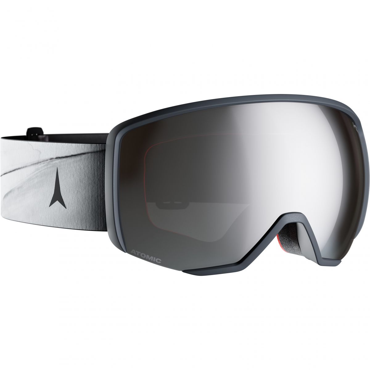 Atomic REVENT L HD, Skibrille, Silber — 2
