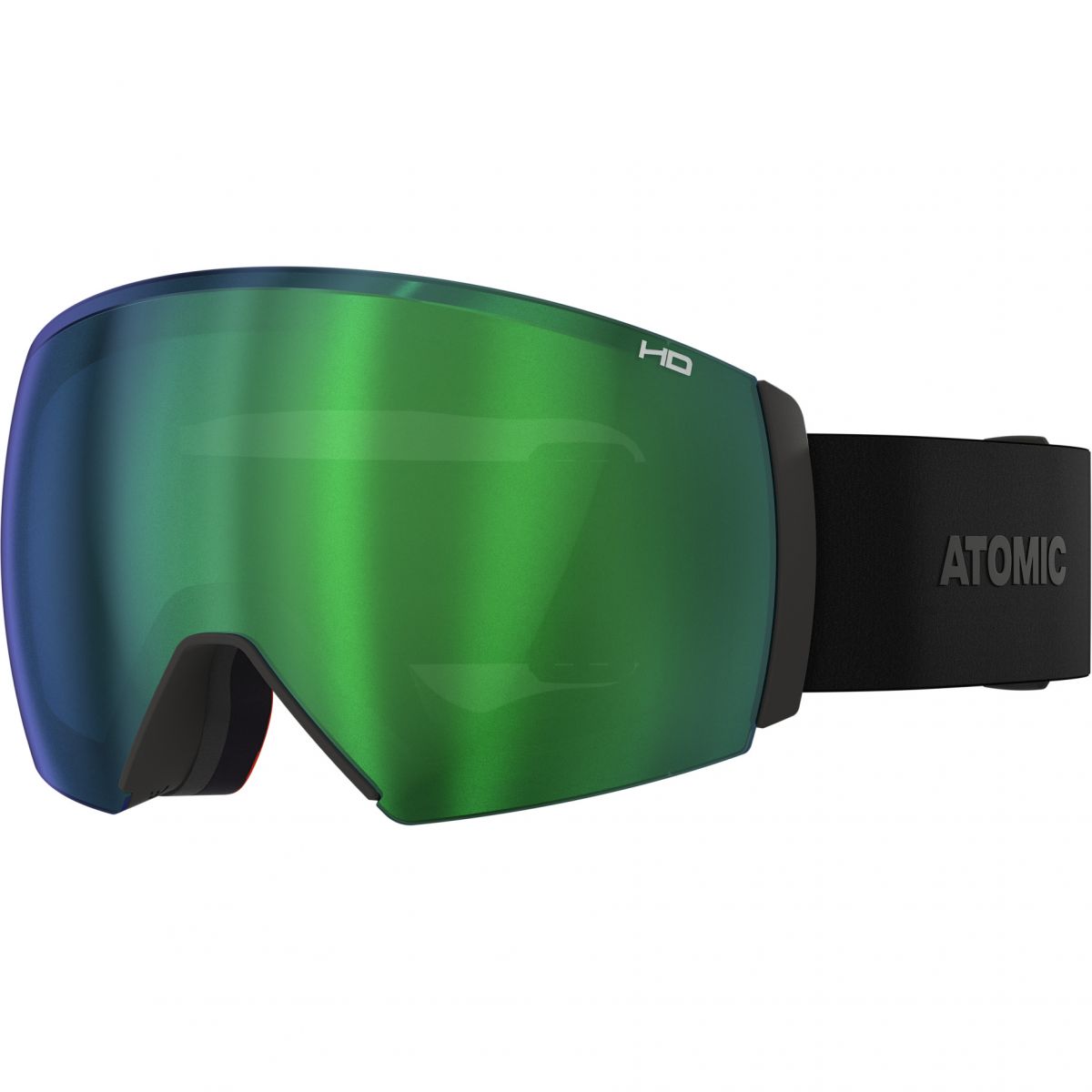 Atomic Revent Q L HD, Skibrille, schwarz — 2