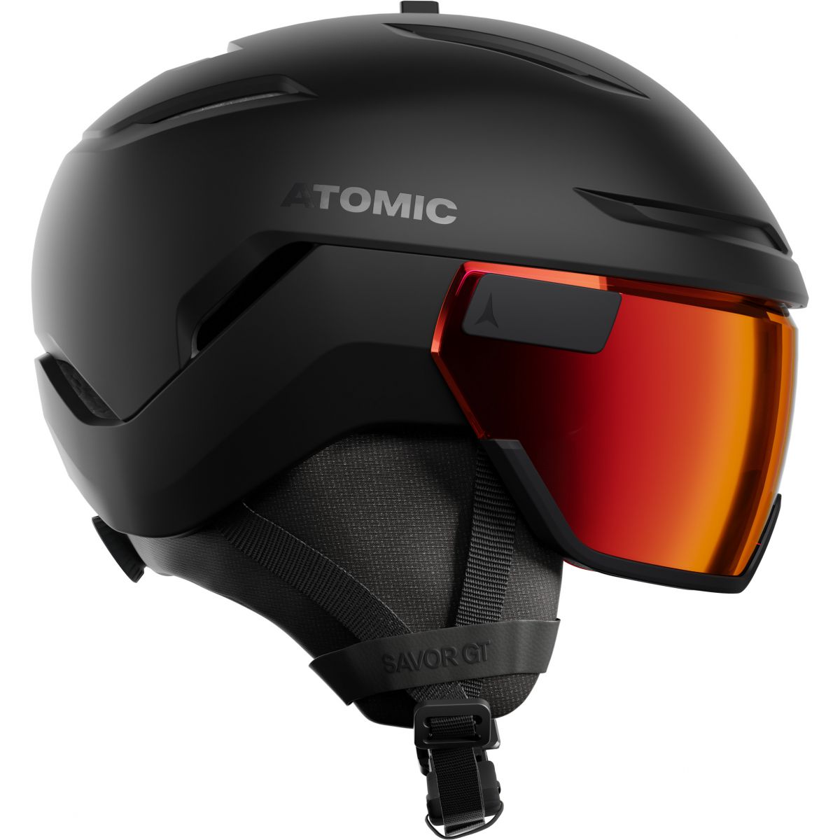 Atomic Savor GT Visor Stereo, Skihelm mit Visier, schwarz — 2