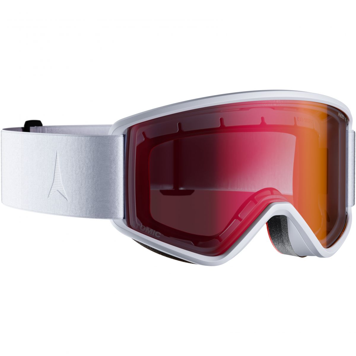 Atomic Savor L Photo, Skibrille, weiß — 2