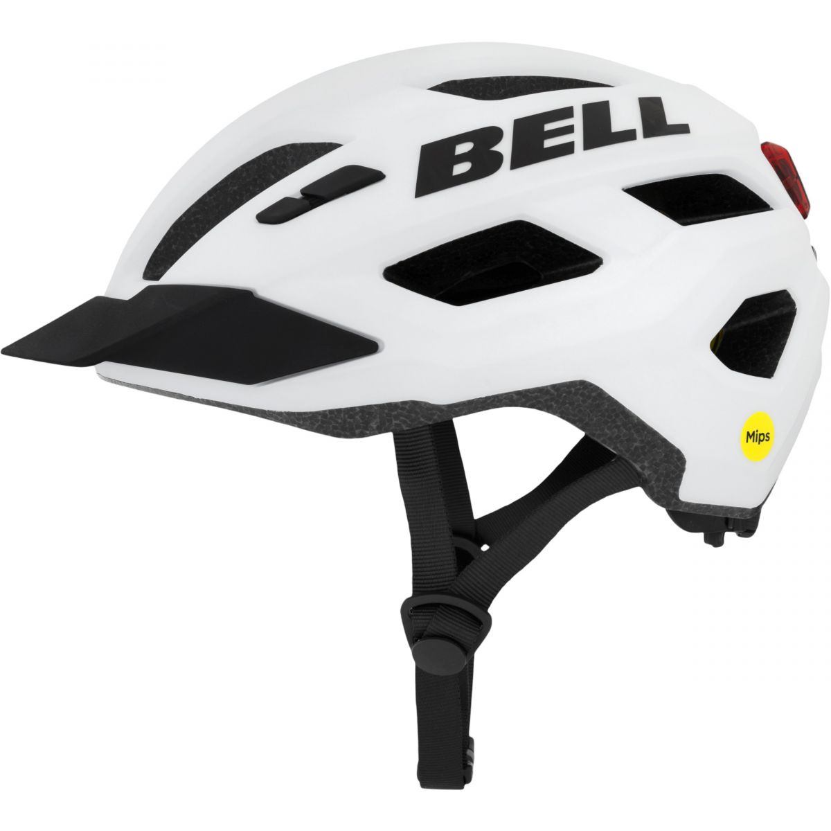 Bell Kick LED Mips, Fahrradhelm, weiß — 2
