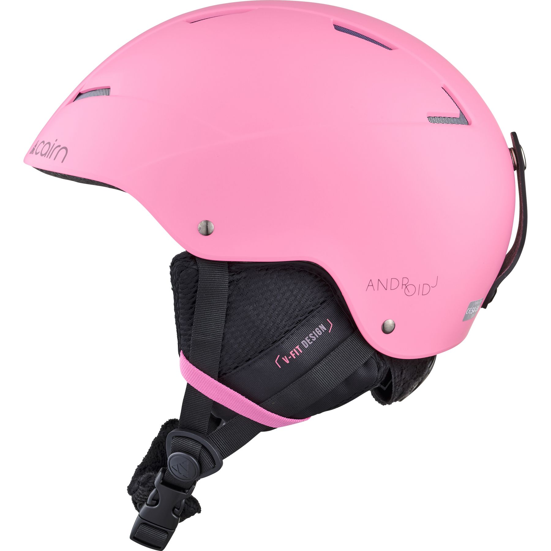 Cairn Android J, Skihelm, Junior, Pink