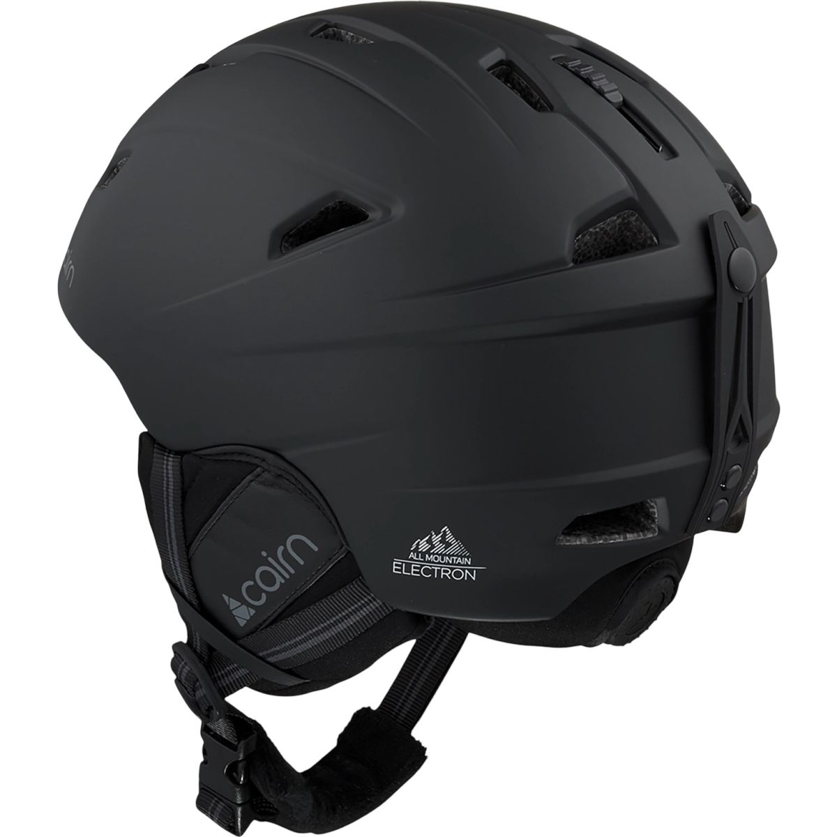 Cairn Electron, Skihelm, mat black — 2