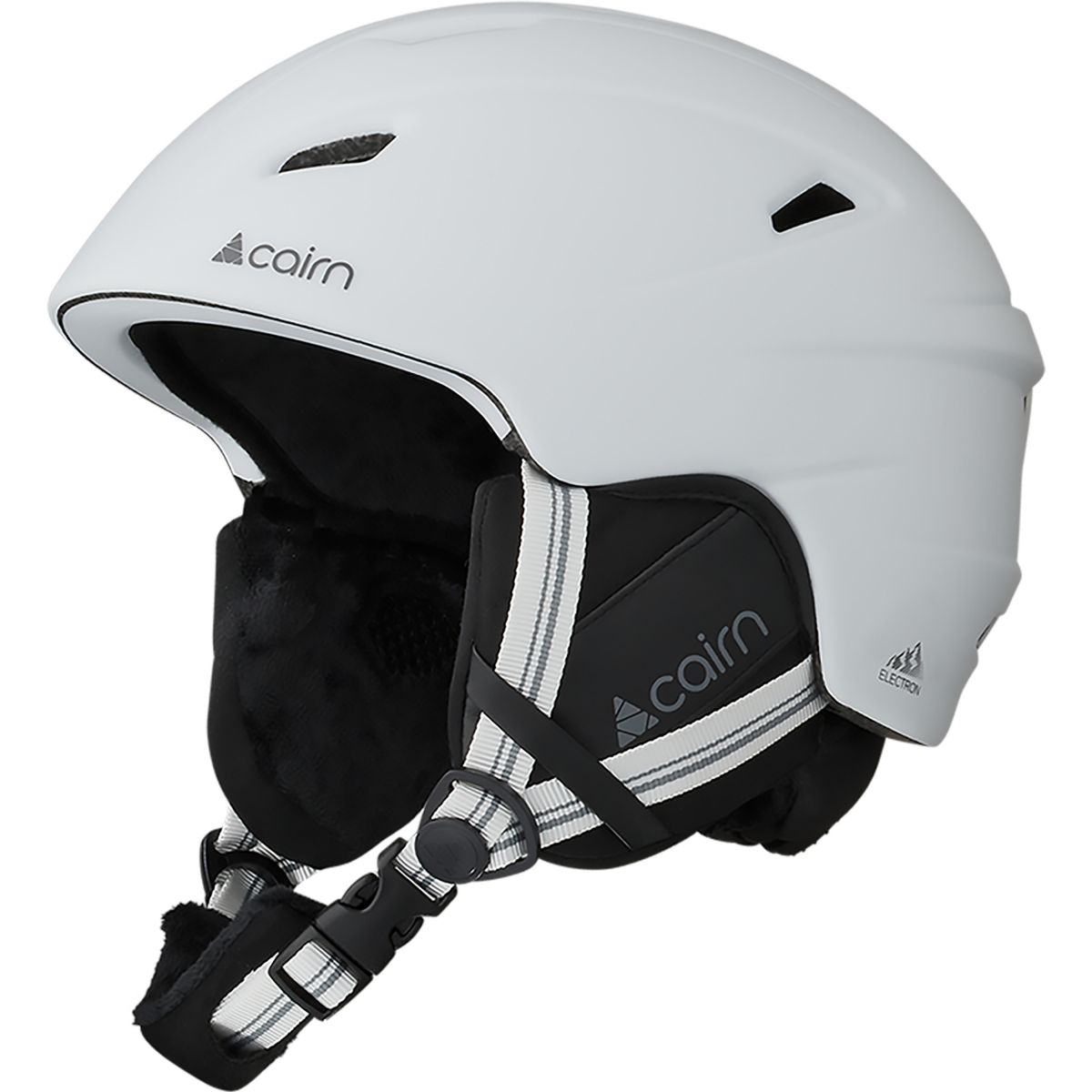 Cairn Electron, Skihelm, weiß — 2