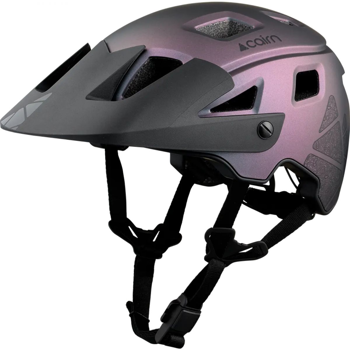 Cairn Magma, Fahrradhelm, mat metallic cameleon