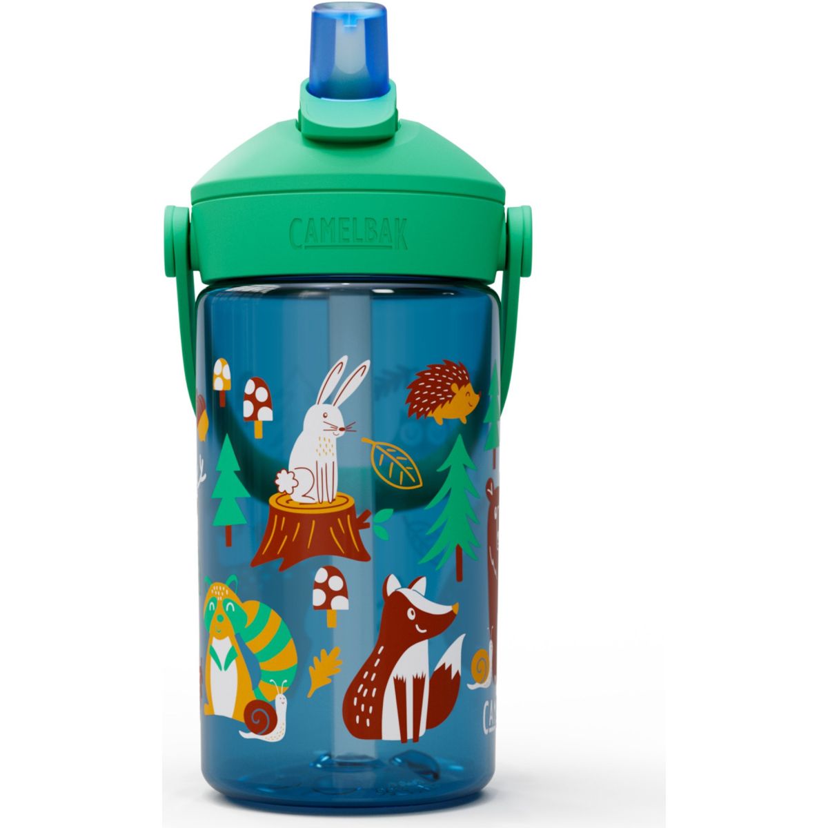 Camelbak Thrive Flip Straw Kids 400ml, Kinderflasche, freundlicher Wald — 2