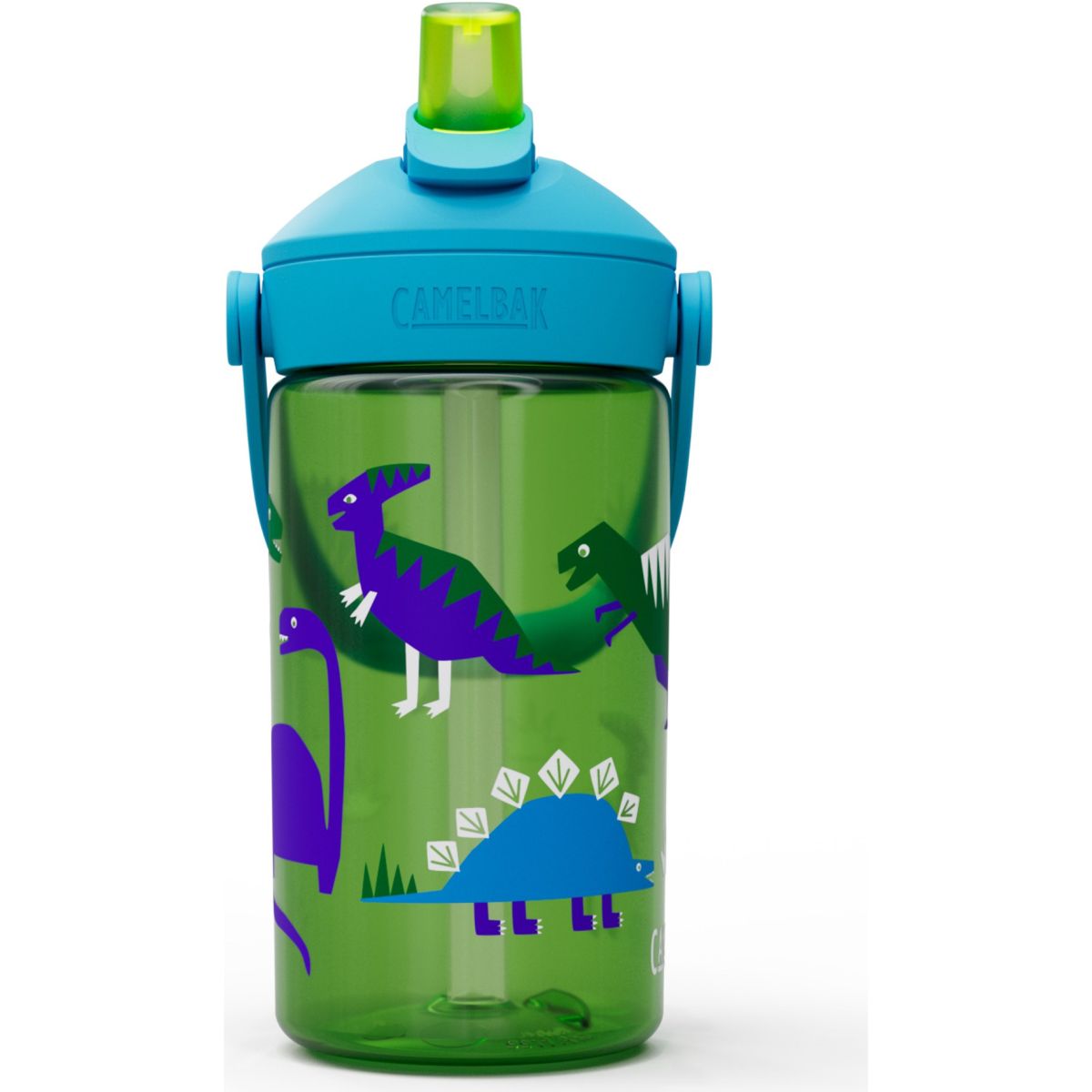 Camelbak Thrive Flip Straw Kids 400ml, Trinkflasche, Kinder, coole Dinos — 2