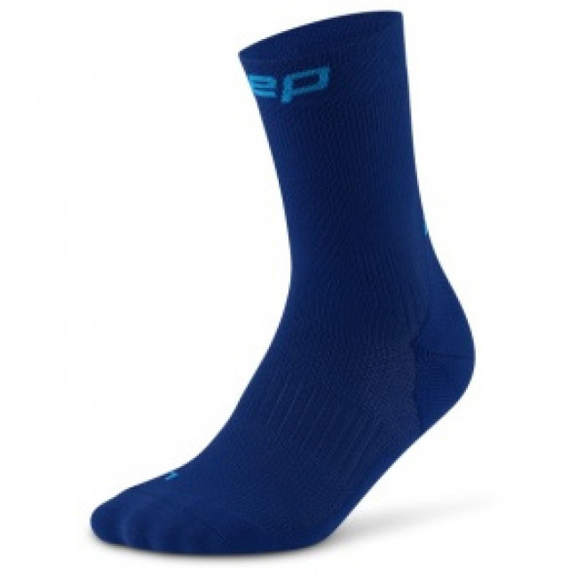 CEP Core Run Socks Mid Cut 5.0, Laufsocken, Herren, marineblau