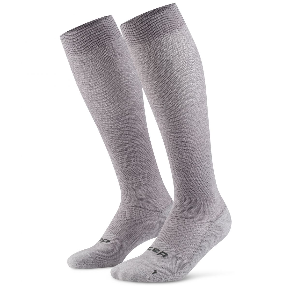 CEP Flight Socks Tall, Laufsocken, Damen, grau — 2