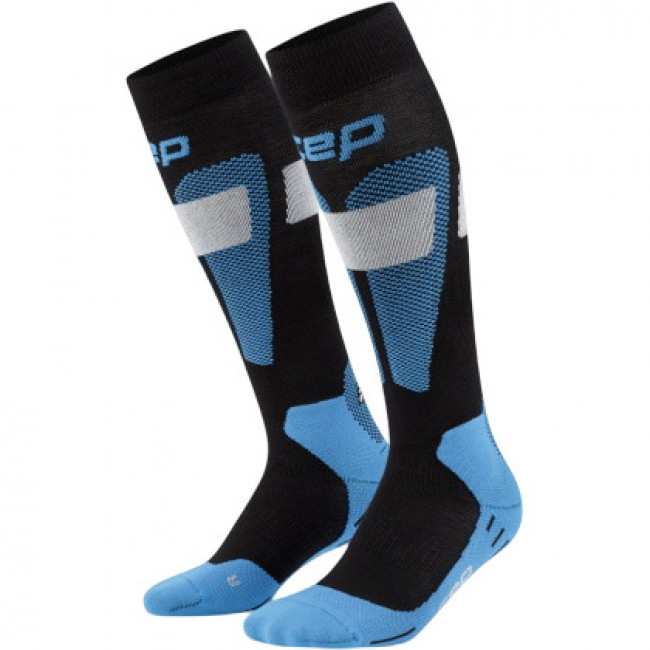 CEP Ski Merino Socks Tall 3.0, Skisocken, Damen, blau