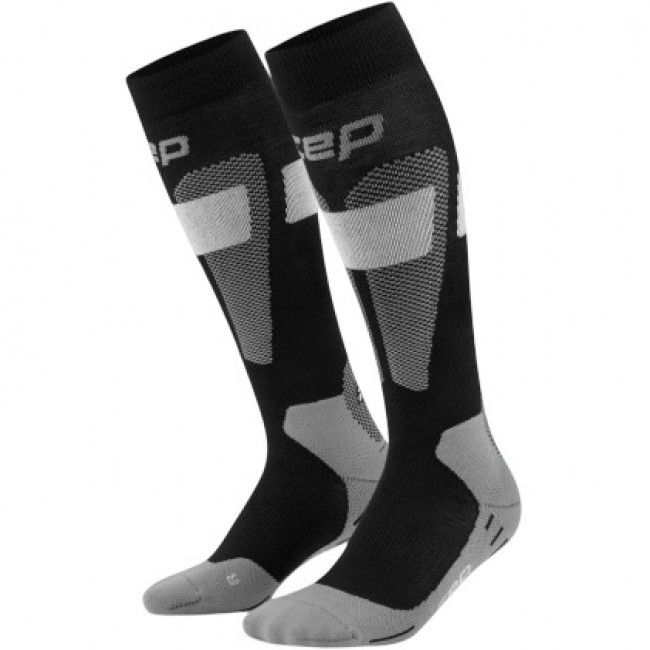 CEP Ski Merino Socks Tall 3.0, Skisocken, Herren, grau