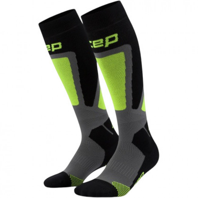 CEP Ski Thermo Socks Tall 4.0, Skisocken, Herren, schwarz