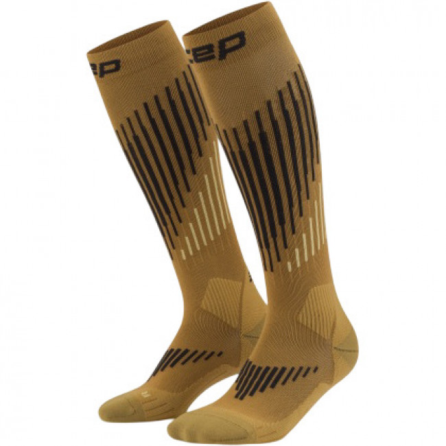 CEP Ski Touring Merino Socks Tall 3.0, Skisocken, Damen, braun