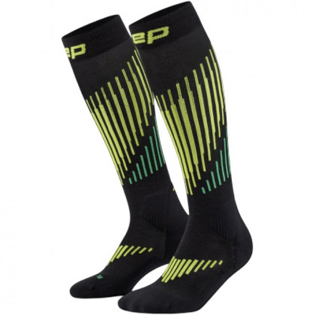CEP Ski Touring Merino Socks Tall 3.0, Skisocken, Herren, schwarz