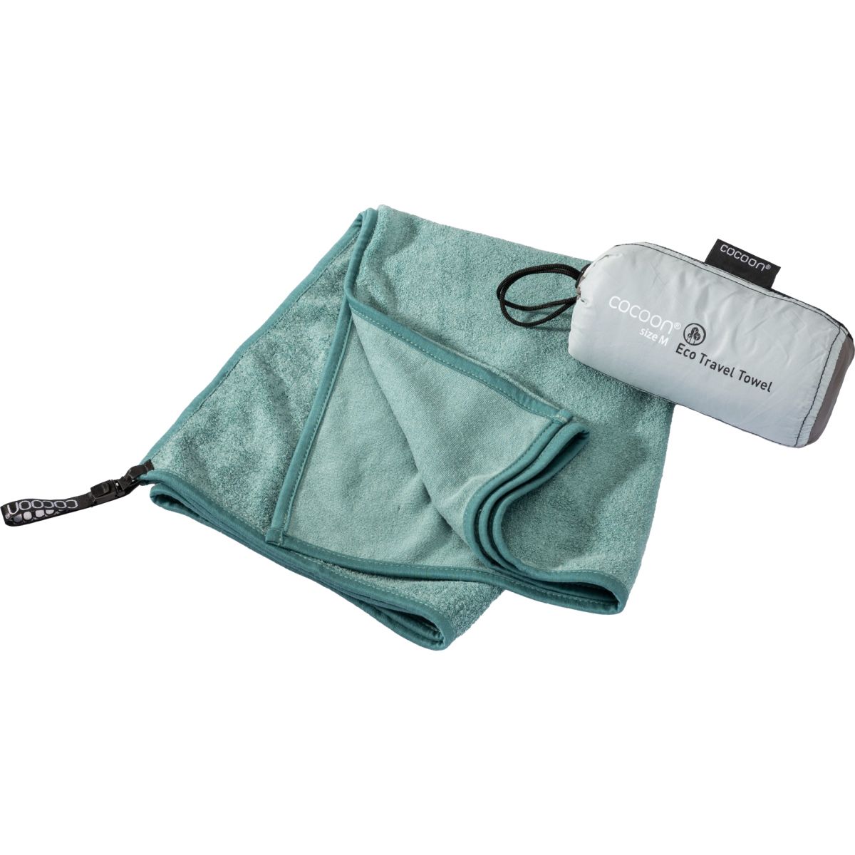 Cocoon Eco Travel Towel, Lyocell Handtuch, nilegrün — 2