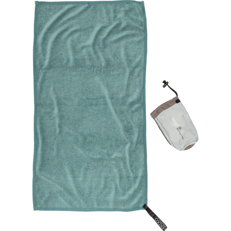Cocoon Eco Travel Towel, Lyocell Handtuch, nilegrün