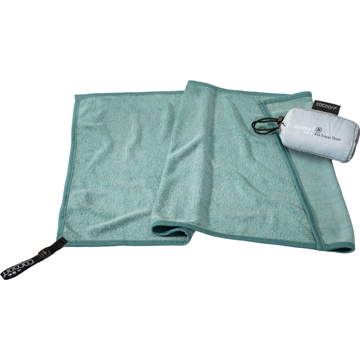 Cocoon Eco Travel Towel, Lyocell Handtuch, nilegrün — 2