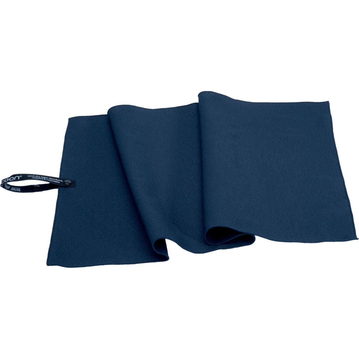 Cocoon Microfiber Towel Hyperlight, Mikrofaser Handtuch, lava grau — 2