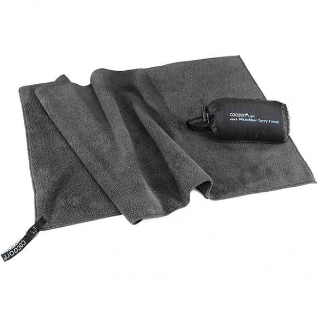 Cocoon Terry Towel Light, Mikrofaser Handtuch, koala