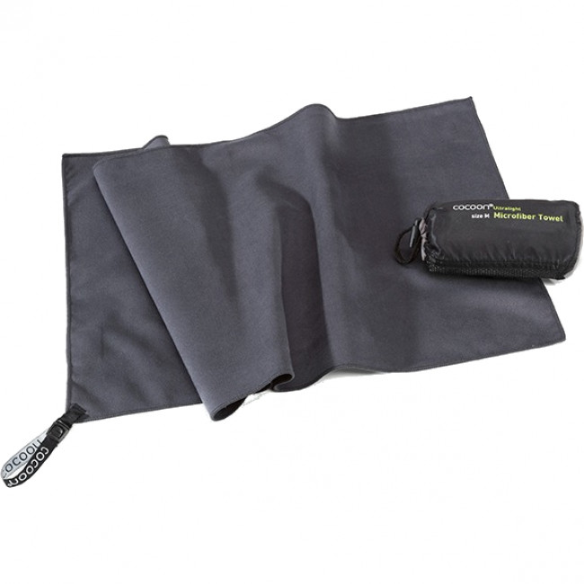 Cocoon Towel Ultralight, Mikrofaser Handtuch, manatee grau