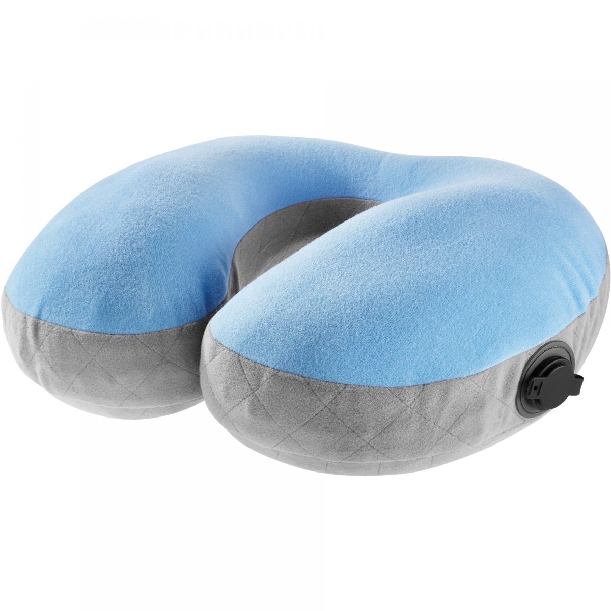 Cocoon U-shaped Neck Pillow, Kissen, hellblau/grau — 2