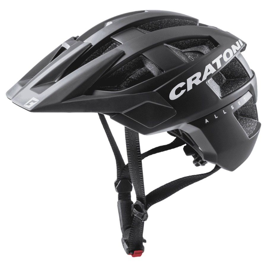 Cratoni Allset, Fahrradhelm, matt schwarz