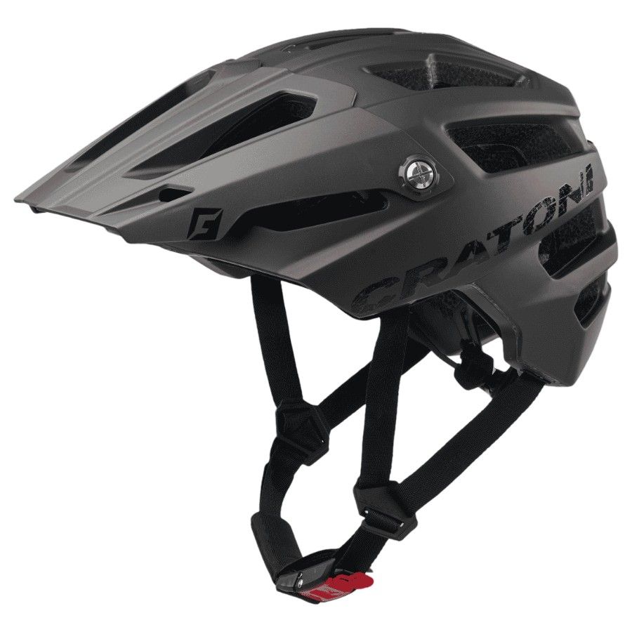 Cratoni Alltrack, Fahrradhelm, matt grau