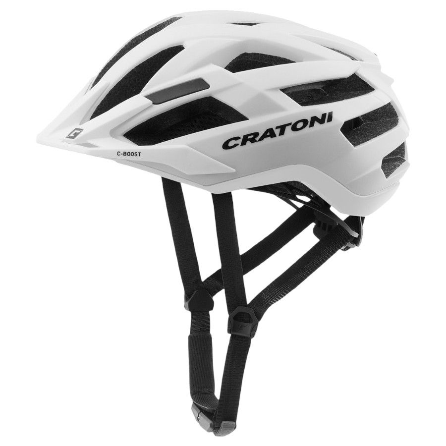 Cratoni C-Boost, Fahrradhelm, matt weiß
