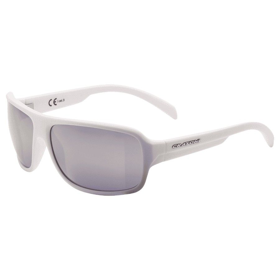 Cratoni C-Ice Color  Lifestyle Grau-Blau W/ Goldspiegel, Sonnenbrille, weiß