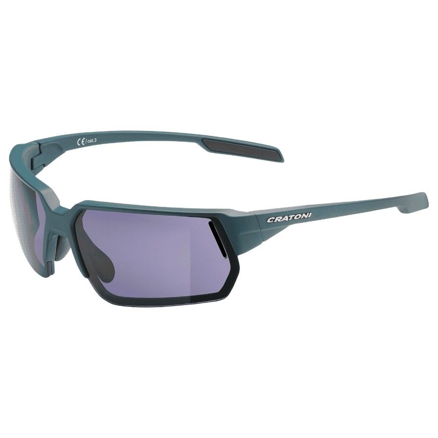 Cratoni C-Lite Color  Lifestyle Grey Blue W/O Mirror, Sonnenbrille, matt blau