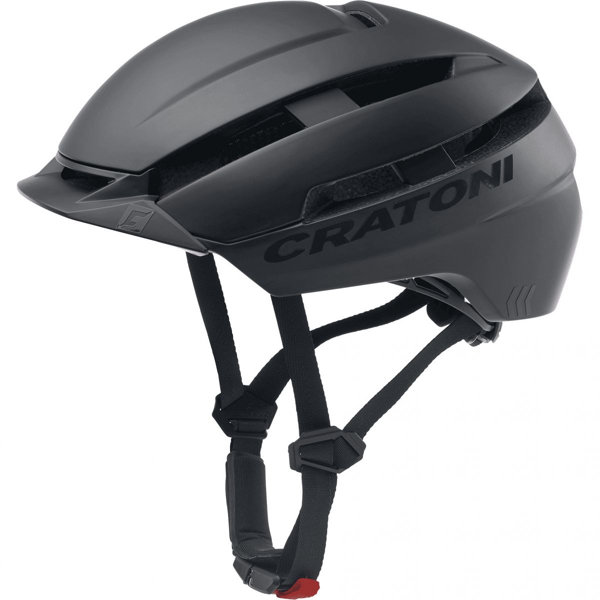 Cratoni C-Loom 2.0, Fahrradhelm, schwarz — 2