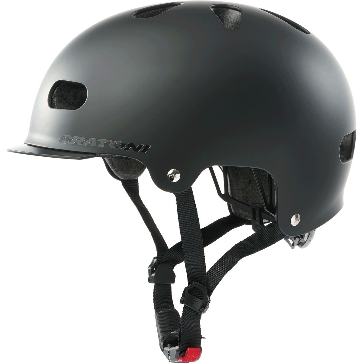 Cratoni C-Mate, Fahrradhelm, schwarz — 2