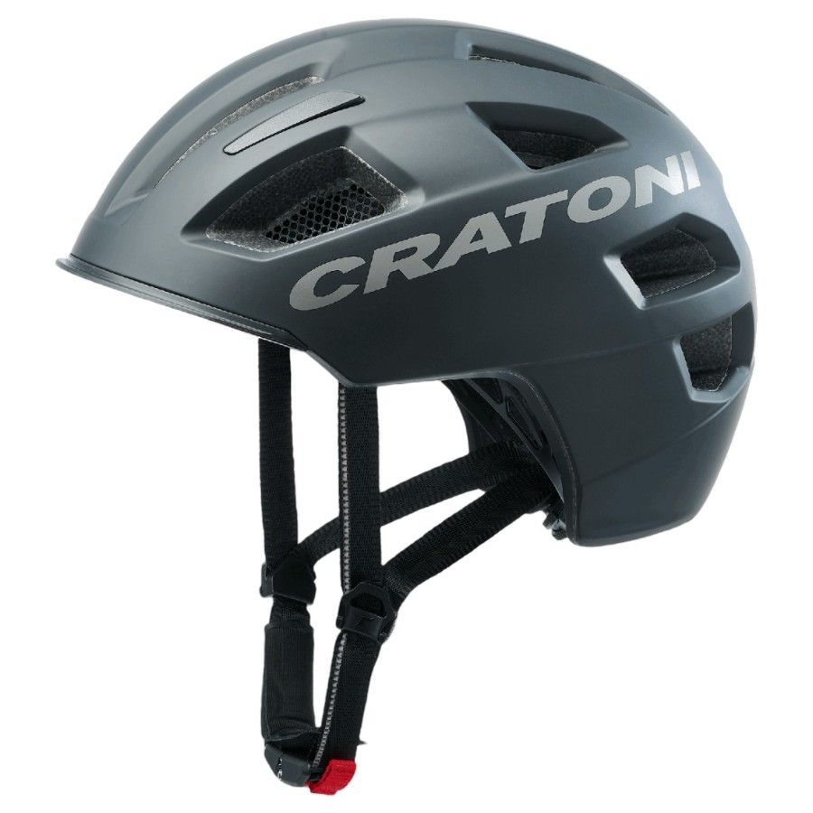 Cratoni C-Pure, Fahrradhelm, matt schwarz