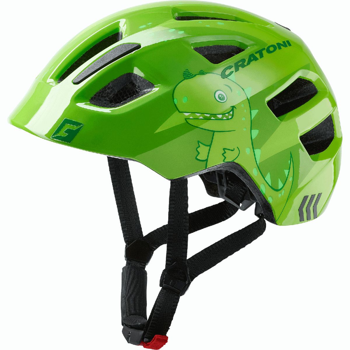 Cratoni Maxster, Fahrradhelm, Kinder, grün