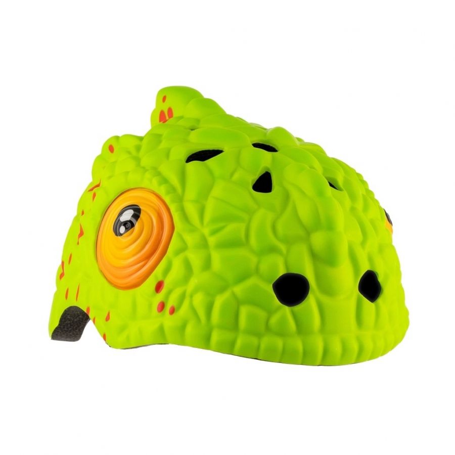 Crazy Safety Chameleon, Fahrradhelm, Junior, grün