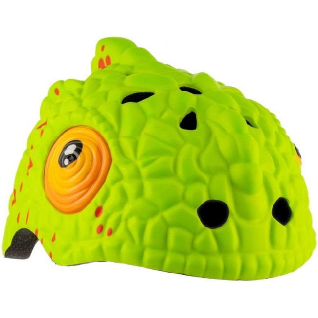 Crazy Safety Chameleon, Fahrradhelm, Junior, grün