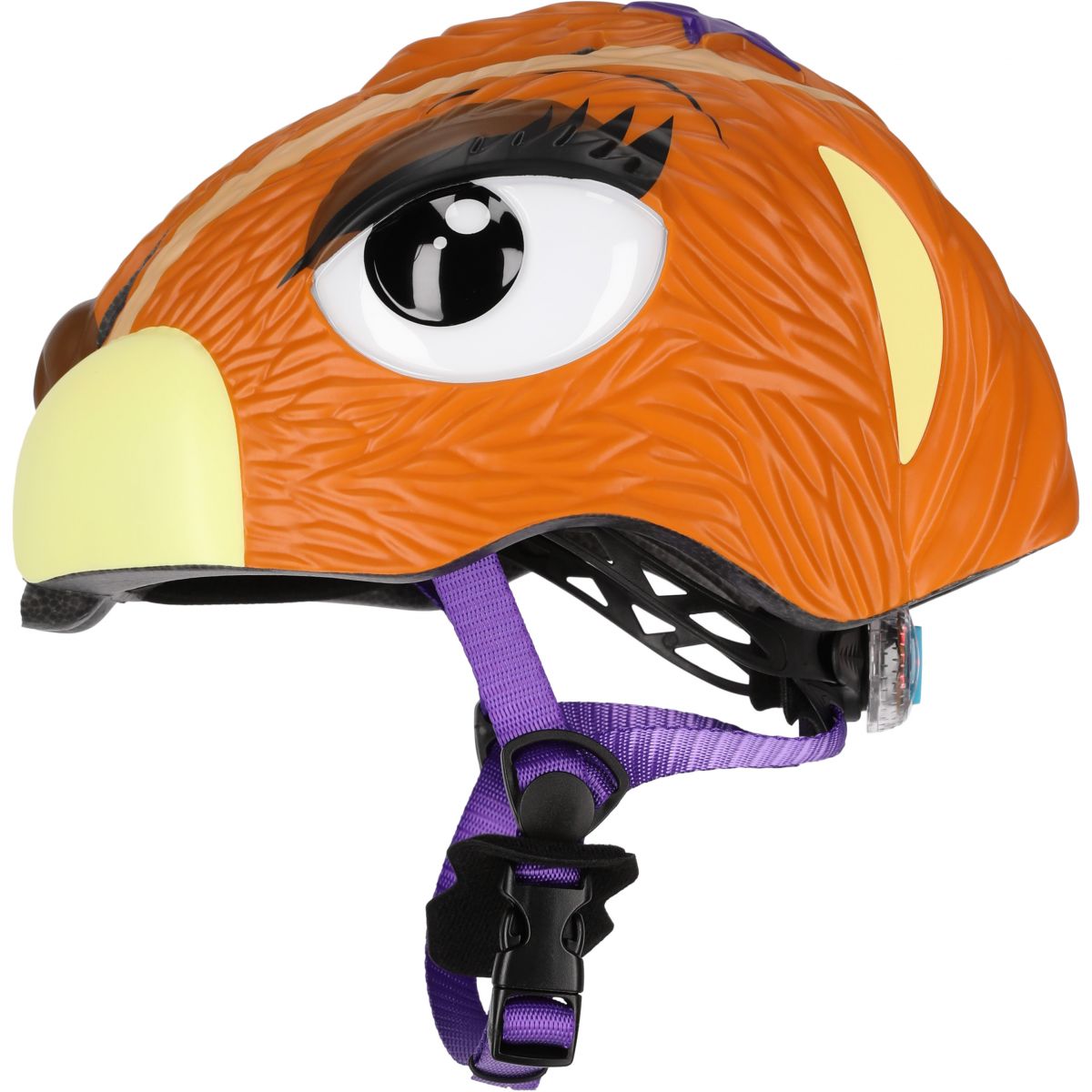 Crazy Safety Chipmunk, Fahrradhelm, Junior, braun — 2