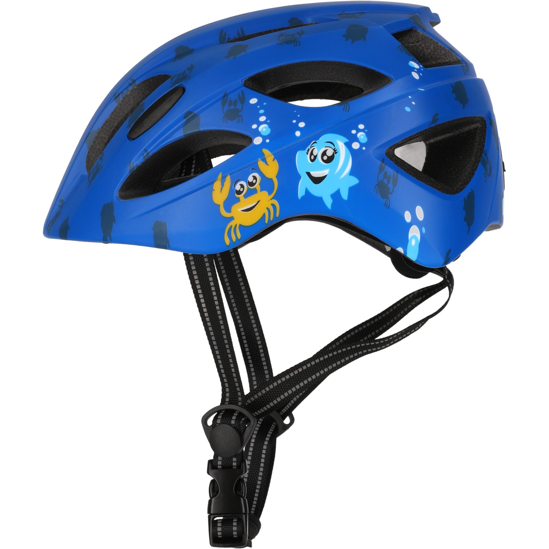 Crazy Safety Cool Sea, Fahrradhelm, Junior, blau