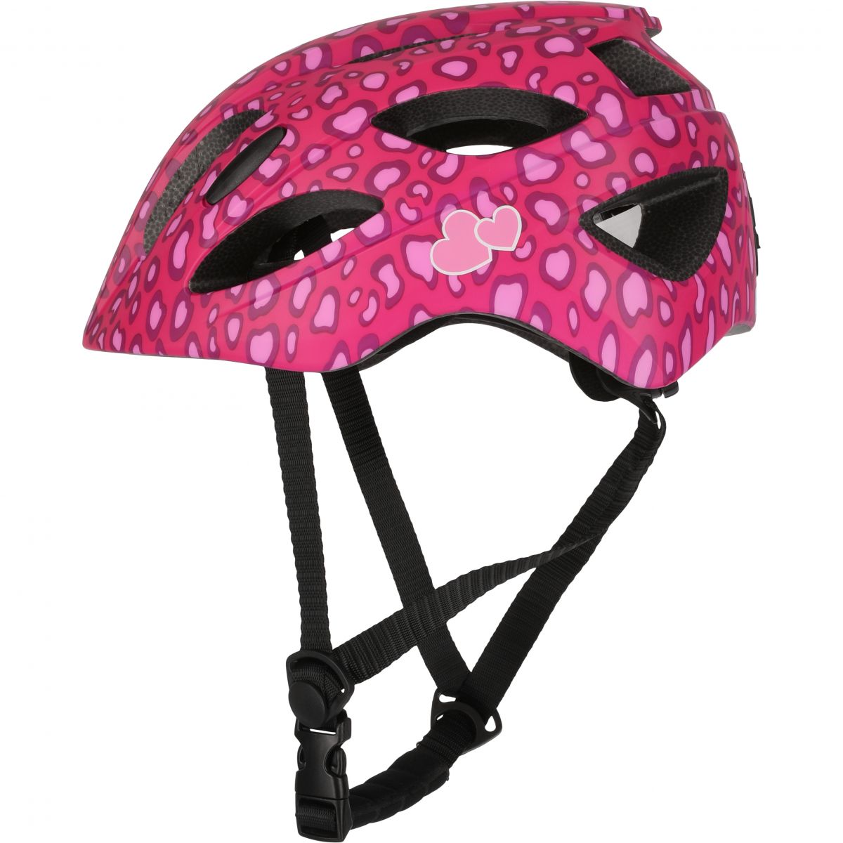 Crazy Safety Cool Spots, Fahrradhelm, Junior, pink — 2