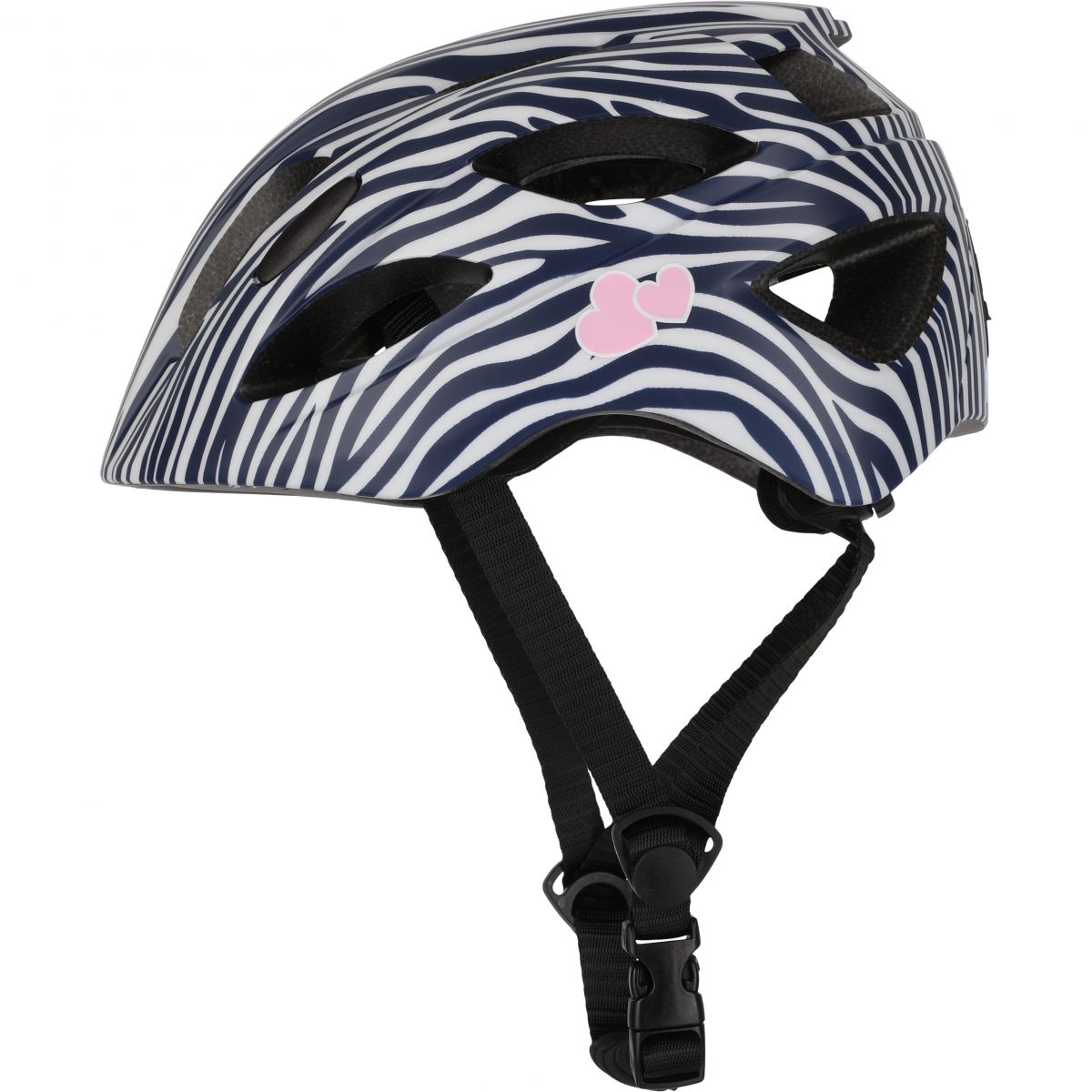 Crazy Safety Cool Stribes, Fahrradhelm, Junior, mole — 2