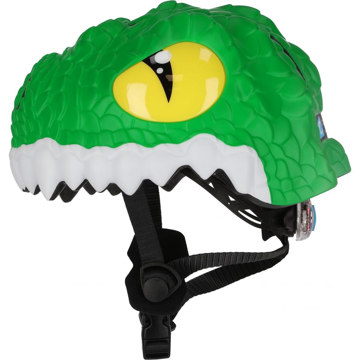Crazy Safety Crocodile, Fahrradhelm, Junior, grün — 2