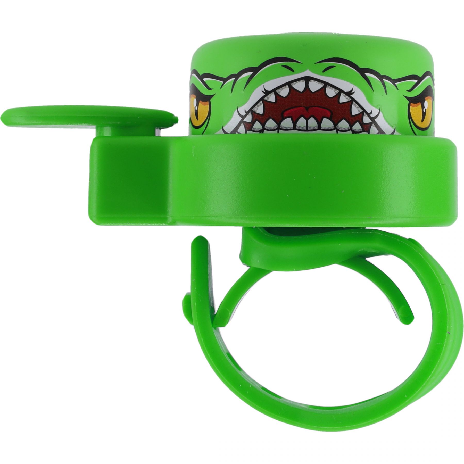 Crazy Safety Crocodile, Klingel, grün