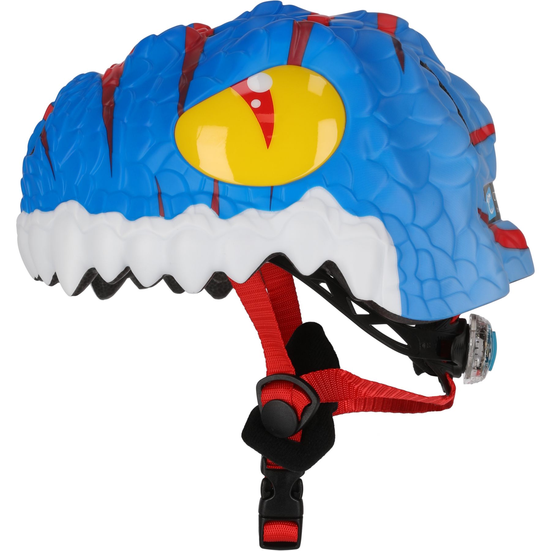 Crazy Safety Dino, Fahrradhelm, Junior, blau
