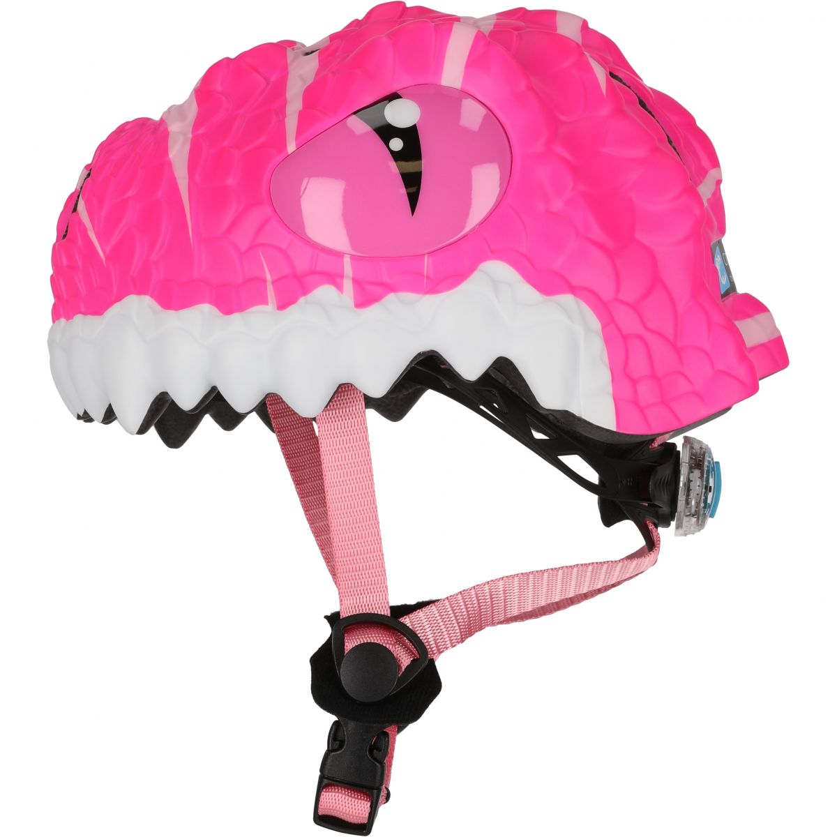 Crazy Safety Dino, Fahrradhelm, Junior, Pink — 2