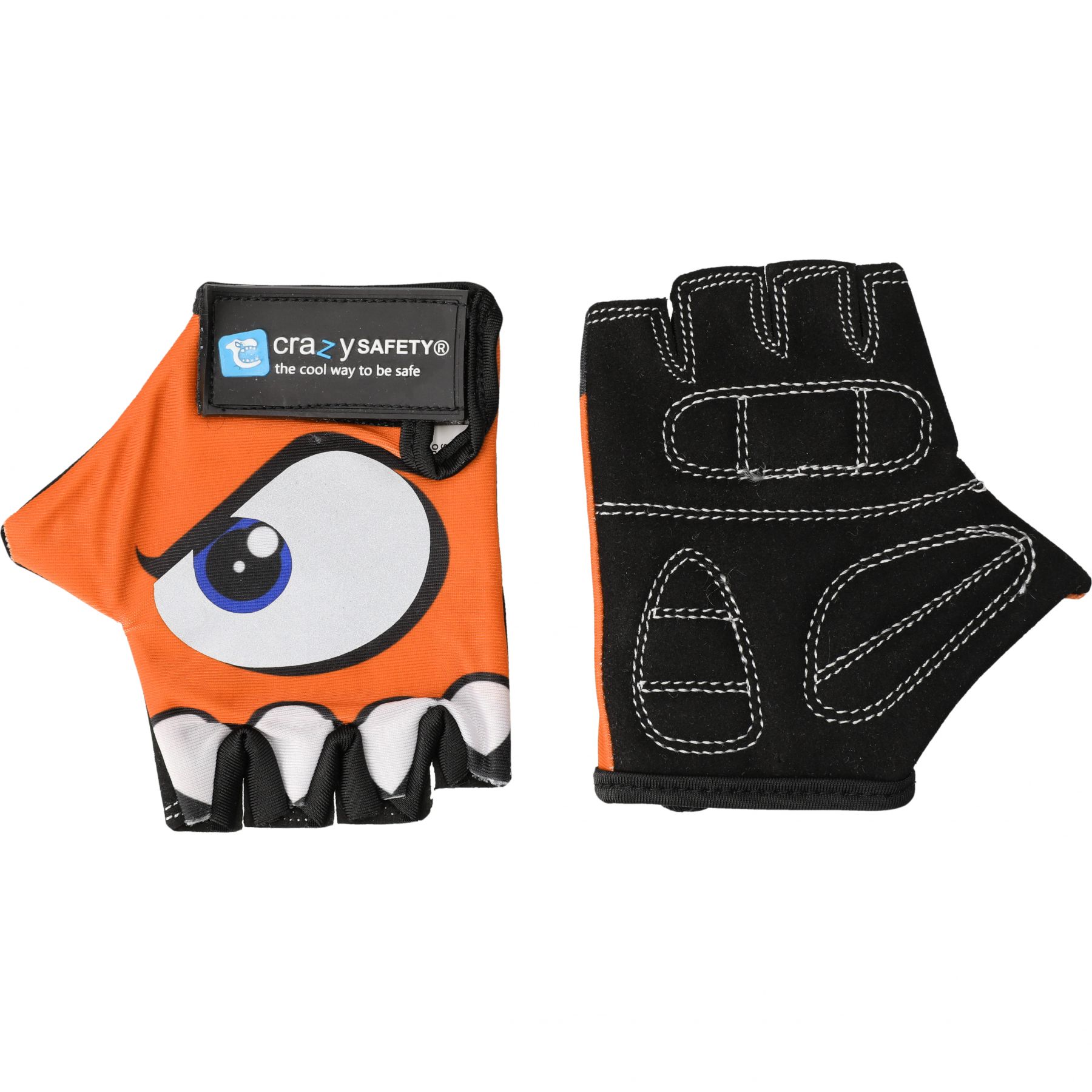 Crazy Safety, Fahrradhandschuhe, Junior, lila