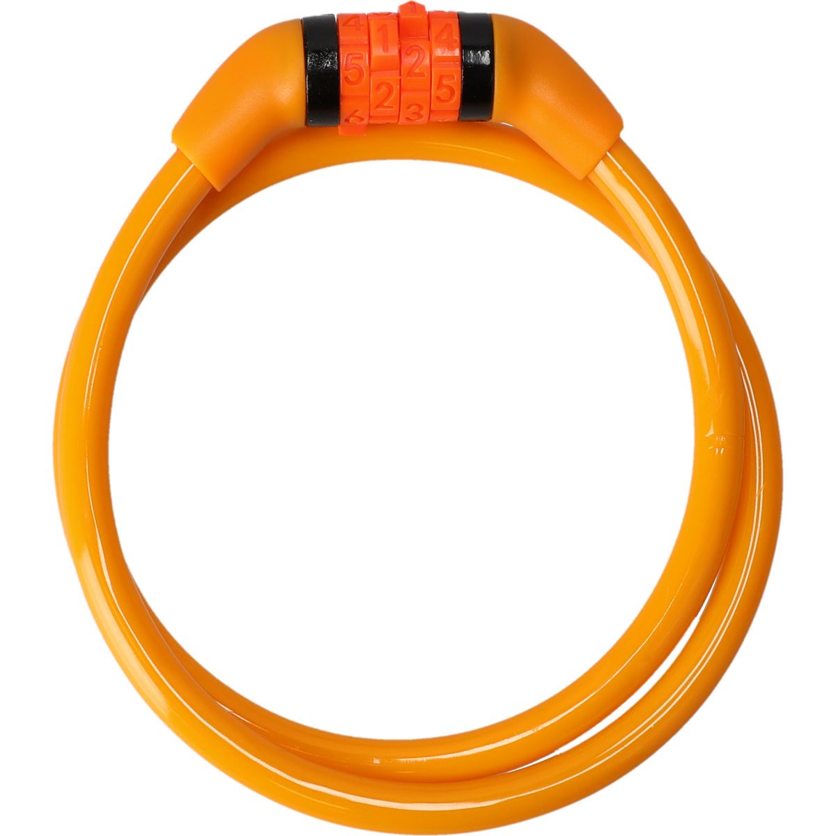 Crazy Safety, Fahrradschloss, orange — 2