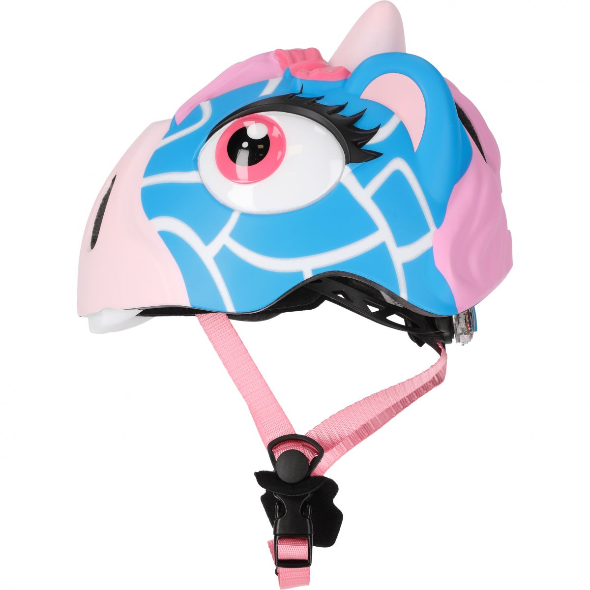 Crazy Safety Giraffe, Fahrradhelm, Junior, blau — 2